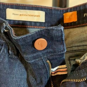 Anthropologie Jeans with Printed Trim